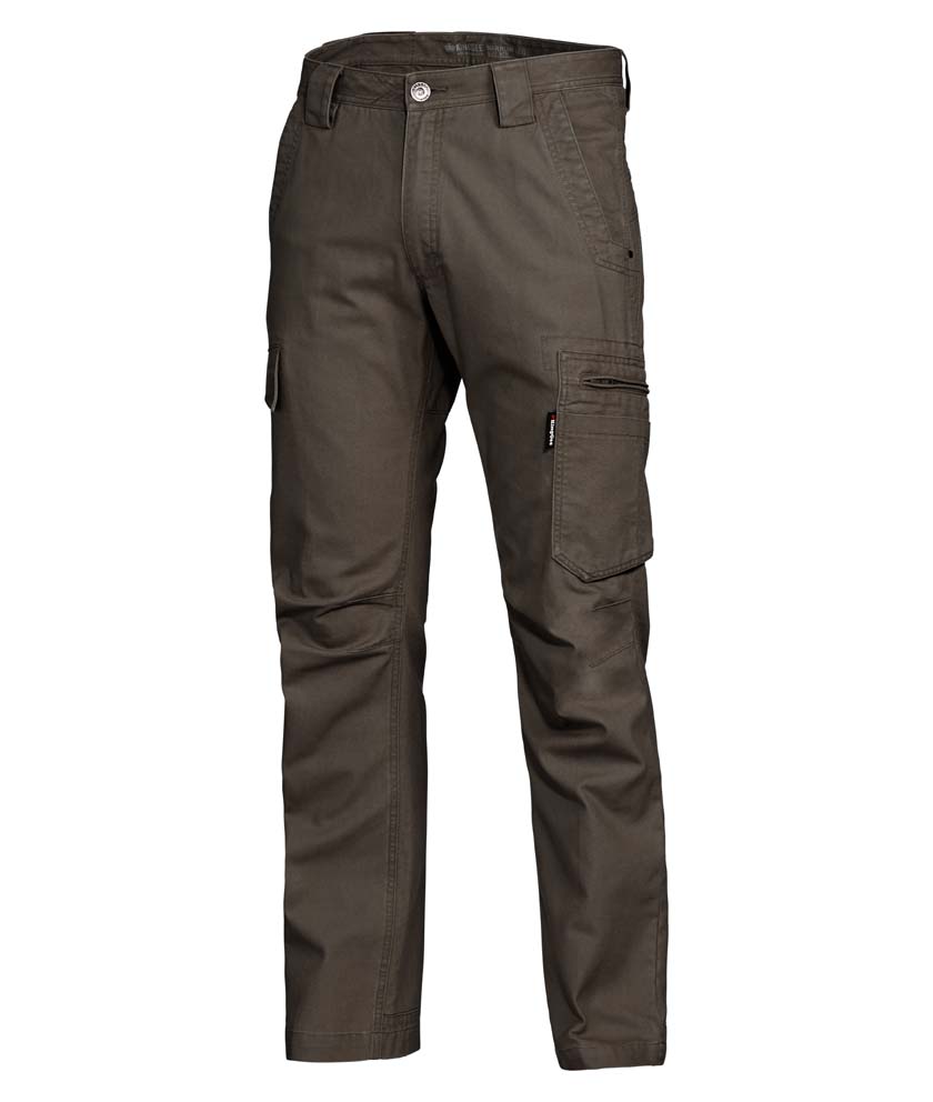 KNG Black Cargo Style Chef Pant